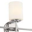Kichler Ali 23.25-in 3 Light Polished Nickel Traditional Bathroom Vanity light