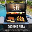 Permasteel Mocha 3 -Burner Liquid Propane Gas Grill