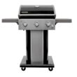Permasteel Black 3 -Burner Liquid Propane Gas Grill
