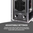 New Comfort Ozone Generator 5 -Speed Ionic Clear HEPA Air Purifier (Covers: 3000-sq ft )