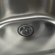 Style Selections 21.4-in x 24.1-in 1 -Basin Light Gray Freestanding Utility tub with Cabinet with Drain with Faucet