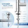 APEC Water Ultimate 4-stage Multi-method Under Sink Water Filtration System