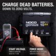 NOCO Genius GENPRO10X4: 4-Bank, 40A Onboard Battery Charger - 10A Per Bank, 12V Waterproof Marine Charger with Overcharge Protection & Temperature Compensation – for Lead-Acid & Lithium Batteries