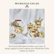 MACKENZIE-CHILDS Enamel Tea Kettle, Cute Kitchen Kettle for Stovetop, 2-Quart Capacity, Pink Wildflowers