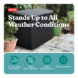 Keter 2.7-ft x 4.8-ft Store It Out Outdoor Black Plastic Resin Storage Shed