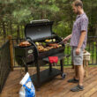 Louisiana Grills Wood Pellet 1061-Sq. in Black Pellet Grill