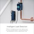 Moen Flo Smart Water Monitor 3/4-in to 1-1/4-in Indoor/Outdoor Smart Compatible Water leak detector with Automatic Shut-off Valve ( 1 -Pack)