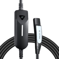 Lectron Tesla NACS Portable Charger Level 1 and Level 2 NEMA 5-15p/14-50p Plug In EV Electric Vehicle Charging Station-up to 40 Amps/ 240-Volts with 16-ft Cable