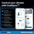Portacool Apex 500 - WiFi High Velocity 800-CFM 5 -Speed Portable Evaporative Cooler for 500-sq ft