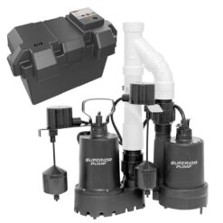 Superior Pump 1/3-HP 120 -Volt 46-Gallon Cast iron Submersible sump pump