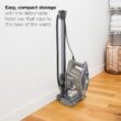 Shark Rocket Pro DLX | Corded Stick Vacuum | Removable Hand Vacuum, Advanced Swivel Steering, XL Dust Cup Capacity | Crevice Tool, Upholstery Tool & Anti-Allergen Dust Brush | Gold | HV371GD