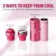 NEW Shark ChillPill — The Only 3-in-1 Personal Cooling System with InstaChill Cooling Plate, Dry-Touch Mist, and Powerful Fan, Handheld, Wearable, Rechargeable Battery, 10 Speeds, Carbon, FA022