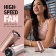 NEW Shark ChillPill — The Only 3-in-1 Personal Cooling System with InstaChill Cooling Plate, Dry-Touch Mist, and Powerful Fan, Handheld, Wearable, Rechargeable Battery, 10 Speeds, Glacier, FA022BL