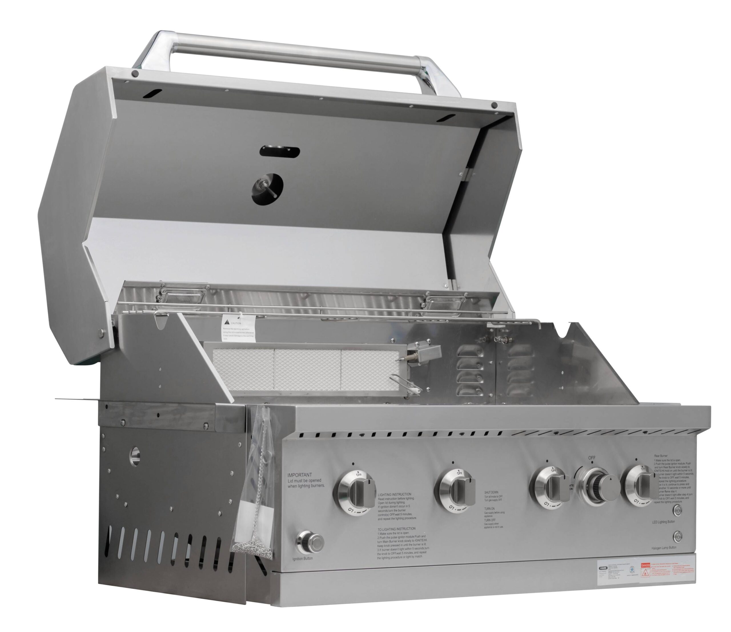 NXR Ls Stainless Steel 31-in W 4 -Burner Gas grill with Infrared Burner NXR Ls Stainless Steel 31-in W 4 -Burner Gas grill with Infrared Burner