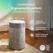 BLUEAIR Blue Signature SP3i Air Purifier for Medium Rooms up to 498 sq ft, HEPASilent Filtration, WiFi Smart Control, Auto Mode, Odor & Smoke Removal, Pet Hair & Dust, AHAM Verified, Table Design