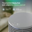 BLUEAIR Blue Signature SP3i Air Purifier for Medium Rooms up to 498 sq ft, HEPASilent Filtration, WiFi Smart Control, Auto Mode, Odor & Smoke Removal, Pet Hair & Dust, AHAM Verified, Table Design