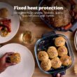 Ninja Crispi Pro 6-in-1 Glass Air Fryer | 450°F, Nontoxic, 6qt & 2.5qt Containers & Lids | Microwave, Freezer, Dishwasher Safe | Max Crisp, Air Fry, Bake, Roast, Recrisp, Dehydrate | Ash Grey, AS101DG