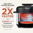 Ninja HyperHeat 9-in-1 6.5-qt Pressure Cooker | Steams, Slow Cooks, Sears, Sautés, Sous Vide, Yogurt & More | With SimpliServe Pot | Powerful 1200-Watt | White | PC201WH