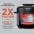 Ninja HyperHeat 9-in-1 6.5-qt Pressure Cooker | Steams, Slow Cooks, Sears, Sautés, Sous Vide, Yogurt & More | With SimpliServe Pot | Powerful 1200-Watt | Stone Purple | PC201SP