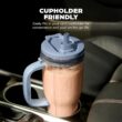 Ninja Blendboss | Personal Blender for Smoothies & Frozen Drinks | 26oz Travel Tumbler with LeakProof Lid, Chug Spout & Detachable Straw | Auto-iQ Technology | Cyberspace | DB351CY