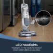 Shark Freestyle Max Cordless Upright Vacuum, Multi-Surface Cleaning, Lightweight, Easy Maintenance, with Large Dust Cup and 2-Speed Brushroll, LED Headlights, Nordic Blue, SV2002