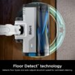Shark PowerPro Flex Reveal Plus Cordless Vacuum, FloorDetect & Dirt-Reveal Technology, HEPA Filter, for Carpets & Hard Floors, Up to 50-Minute Runtime, Powerful Pet Hair Pickup, Java, IZ382H