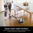 Shark PowerPro Flex Reveal Plus Cordless Vacuum, FloorDetect & Dirt-Reveal Technology, HEPA Filter, for Carpets & Hard Floors, Up to 50-Minute Runtime, Powerful Pet Hair Pickup, Java, IZ382H