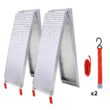 Kahomvis 1-ft x 6.7-ft 1500-lb Capacity Arched Folding Loading Ramp