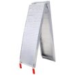 Kahomvis 1-ft x 6.7-ft 1500-lb Capacity Arched Folding Loading Ramp