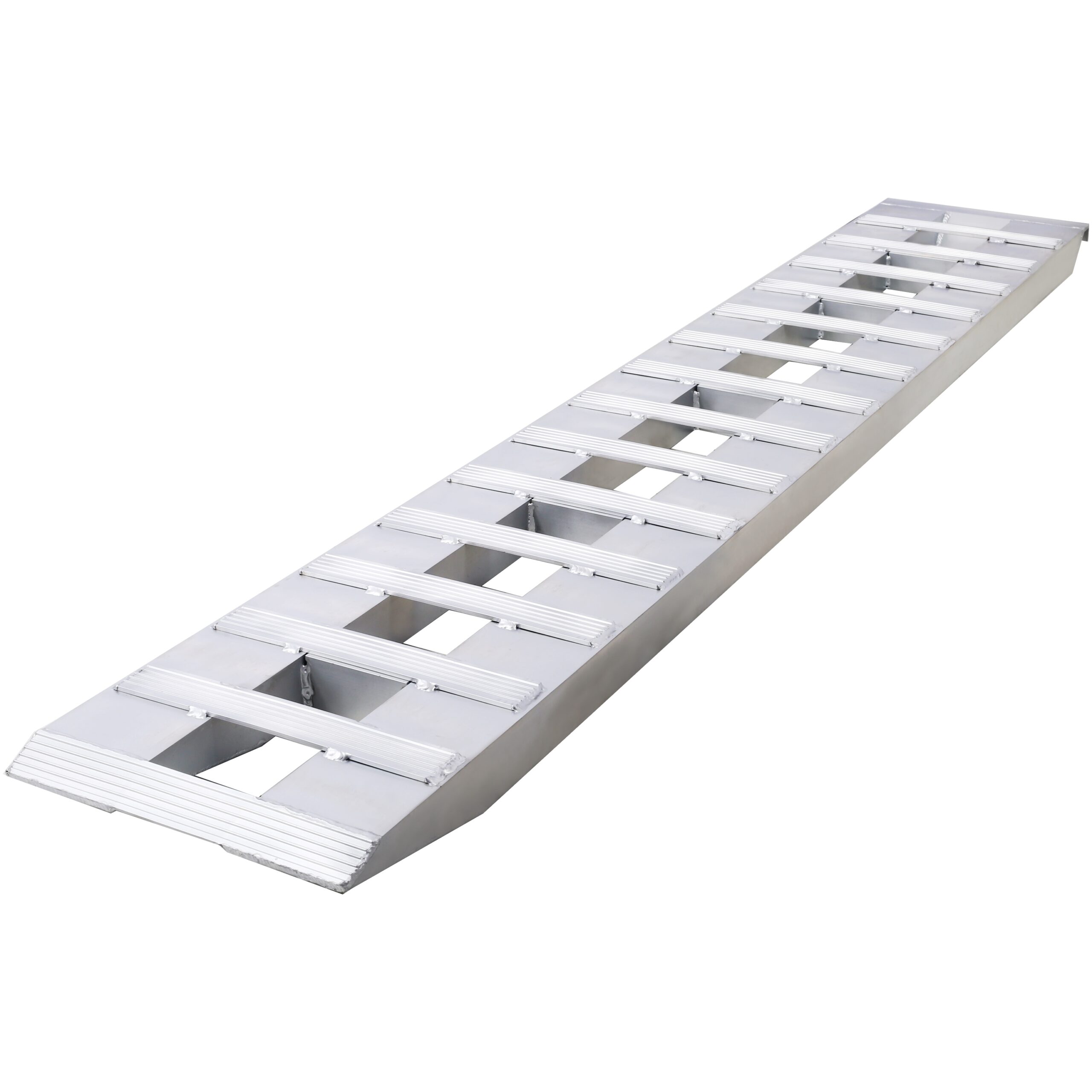 Tatayosi Heavy-Duty Ramps with Top Hook Attaching End Universal Loading Ramp for Motorcycle Tractor ATV/UT 84 X 14 Incheses 6600 LBS 1 Pair 2 Ramps Silver Aluminum Tatayosi Heavy-Duty Ramps with Top Hook Attaching End Universal Loading Ramp for Motorcycle Tractor ATV/UT 84 X 14 Incheses 6600 LBS 1 Pair 2 Ramps Silver Aluminum