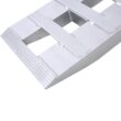 Tatayosi Heavy-Duty Ramps with Top Hook Attaching End Universal Loading Ramp for Motorcycle Tractor ATV/UT 84 X 14 Incheses 6600 LBS 1 Pair 2 Ramps Silver Aluminum Tatayosi Heavy-Duty Ramps with Top Hook Attaching End Universal Loading Ramp for Motorcycle Tractor ATV/UT 84 X 14 Incheses 6600 LBS 1 Pair 2 Ramps Silver Aluminum