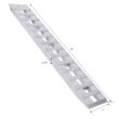 Tatayosi Heavy-Duty Ramps with Top Hook Attaching End Universal Loading Ramp for Motorcycle Tractor ATV/UT 84 X 14 Incheses 6600 LBS 1 Pair 2 Ramps Silver Aluminum Tatayosi Heavy-Duty Ramps with Top Hook Attaching End Universal Loading Ramp for Motorcycle Tractor ATV/UT 84 X 14 Incheses 6600 LBS 1 Pair 2 Ramps Silver Aluminum