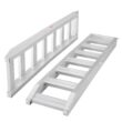 LUXEYARD Aluminum Ramps 8810 lbs Heavy-duty Ramps with Top Hook Attaching End Universal Loading Ramp for Motorcycle Tractor ATV or UTV Trucks Lawn Mower 72 inchL x 15 inchW 2Pcs
