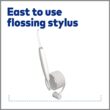 Waterpik Sidekick Portable Water Flosser, Perfect for Travel & Home, ADA Accepted, White/Chrome WF-04