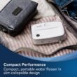 Waterpik Sidekick Portable Water Flosser, Perfect for Travel & Home, ADA Accepted, White/Chrome WF-04