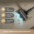DREAME Cordless Stick Vacuum Cleaner Z30 Essential, 210AW Suction with Big Dust Cup, Up to 90 Mins, 99.99% Filtration Efficiency, HEPA H14 Filter, Dust Reveal Technology, Multi-Surface Vacuuming