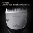 Braun Series 9 PRO All-in-One Beard & Body Grooming Kit for Men, Cordless Trimmer, Hair Clippers & Shaver for Face, Hair & Body with Gillette Labs Razor, AIO 9570