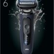 Braun Electric Razor for Men Series 6 with Precision Trimmer, Extra Shaver Head, 4-in-1 Clean & Charge Center, Travel Case, S6 6177ps