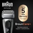 Braun Series 8 8567cc Electric Razor for Men, 4+1 Shaving Elements & Precision Long Hair Trimmer, 5in1 SmartCare Center, Close & Gentle Even on Dense Beards, Wet & Dry Electric Razor, 60min Runtime