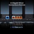 TP-Link BE6500 Dual-Band WiFi 7 Router (BE400) – Dual 2.5Gbps Ports, USB 3.0, Covers up to 2,400 sq. ft., 90 Devices, Quad-Core CPU, HomeShield, Private IoT, Free Expert Support