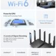TP-Link AX6000 Wi-Fi 6 Router (Archer AX80) – Dual Band, 2.5 Gbps WAN/LAN Port, 8K Streaming,Wireless Internet Router with OneMesh and AP Mode, Long Range Coverage, WPA3, Beamforming