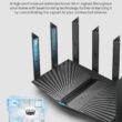 TP-Link AX6000 Wi-Fi 6 Router (Archer AX80) – Dual Band, 2.5 Gbps WAN/LAN Port, 8K Streaming,Wireless Internet Router with OneMesh and AP Mode, Long Range Coverage, WPA3, Beamforming