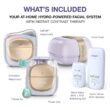 Shark FacialPro Glow at-Home Hydro-Powered Facial System with DePuffi Hot & Cold Therapy – Professional Spa Skincare Device for Pore Cleansing, Hydration, & Radiant Glow, Lilac, FH320PL
