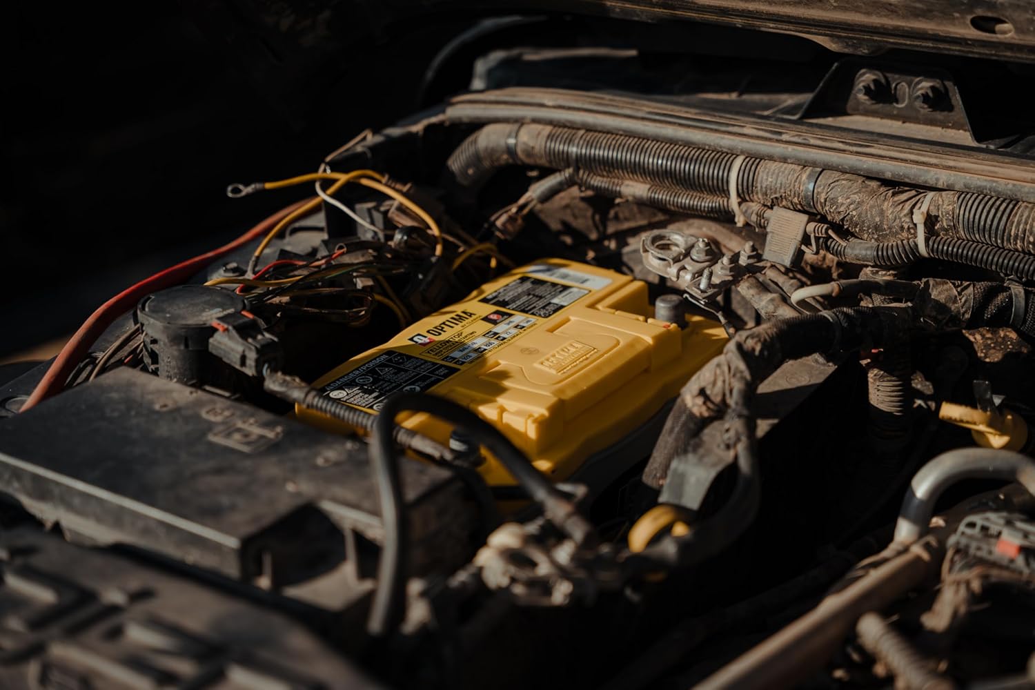 OPTIMA Batteries High Performance DH5 YELLOWTOP Dual Purpose Sealed AGM Car, Truck and SUV Battery, 700 CCA, Maintenance Free, Versatile Mounting, BCI Group Size 47 OPTIMA Batteries High Performance DH5 YELLOWTOP Dual Purpose Sealed AGM Car, Truck and SUV Battery, 700 CCA, Maintenance Free, Versatile Mounting, BCI Group Size 47