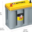 OPTIMA Batteries High Performance DS46B24R YELLOWTOP Dual Purpose Sealed AGM Car, Truck and SUV Battery, 450 CCA, Maintenance Free, Versatile Mounting, Fits Select Prius Models OPTIMA Batteries High Performance DS46B24R YELLOWTOP Dual Purpose Sealed AGM Car, Truck and SUV Battery, 450 CCA, Maintenance Free, Versatile Mounting, Fits Select Prius Models
