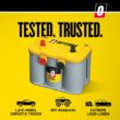 OPTIMA Batteries High Performance D51R YELLOWTOP Dual Purpose Sealed AGM Car, Truck and SUV Battery, 450 CCA, Maintenance Free, Versatile Mounting