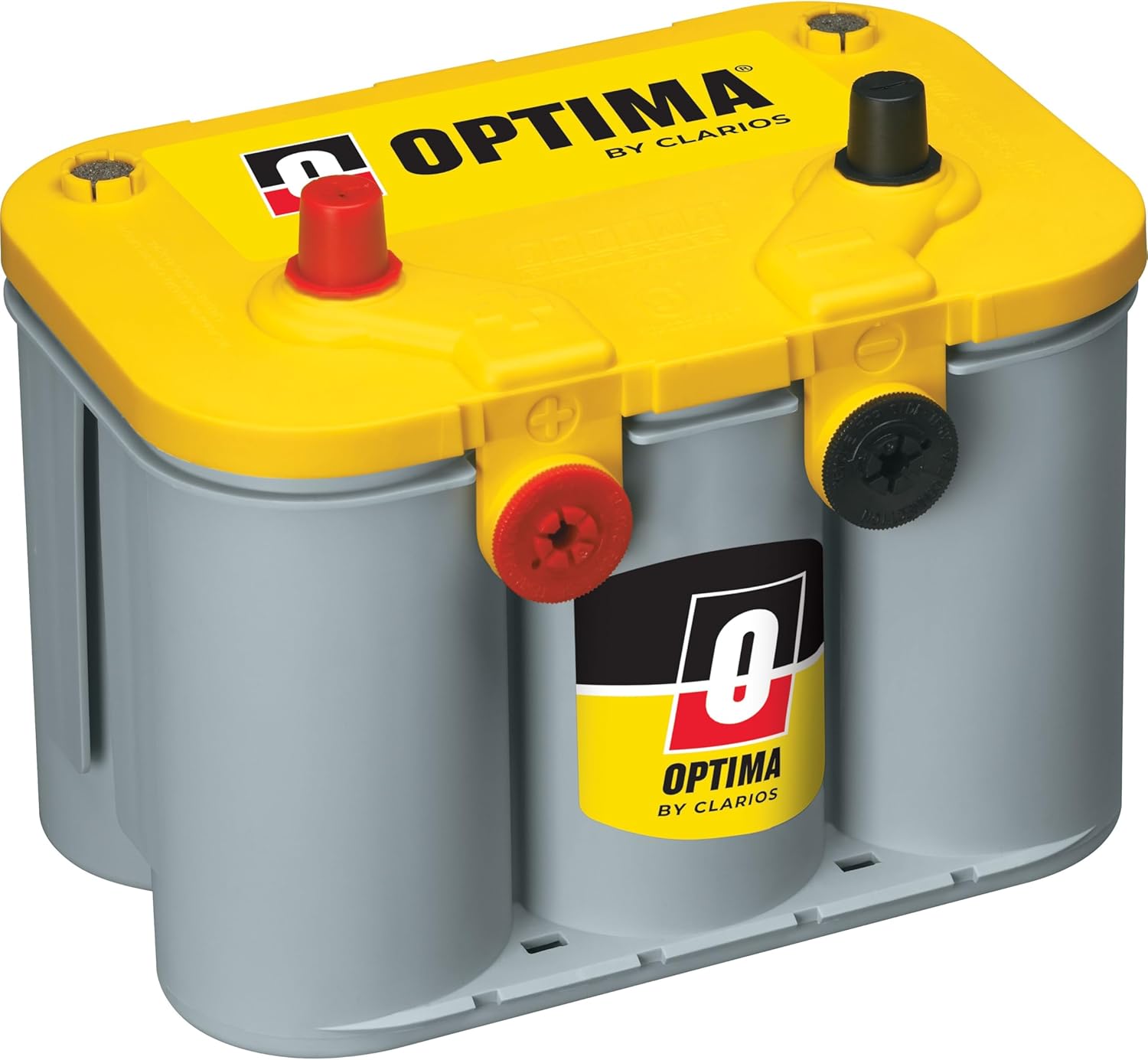 OPTIMA Batteries High Performance D34/78 YELLOWTOP Dual Purpose Sealed AGM Car, Truck and SUV Battery, 750 CCA, Dual Terminal, Maintenance Free, Versatile Mounting OPTIMA Batteries High Performance D34/78 YELLOWTOP Dual Purpose Sealed AGM Car, Truck and SUV Battery, 750 CCA, Dual Terminal, Maintenance Free, Versatile Mounting