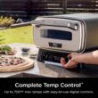 Ninja Artisan Electric Outdoor Pizza Oven with Stone, Gray, MO201 Ninja Artisan Electric Outdoor Pizza Oven with Stone | 12-inch Pizza in 3-minutes | 700F Max Temp | 5-in-1 Functionality – Pizza, Bake, Broil, Proof & Warm | Makes Full Meals | Gray | MO201