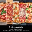 Ninja Artisan Electric Outdoor Pizza Oven with Stone, Gray, MO201 Ninja Artisan Electric Outdoor Pizza Oven with Stone | 12-inch Pizza in 3-minutes | 700F Max Temp | 5-in-1 Functionality – Pizza, Bake, Broil, Proof & Warm | Makes Full Meals | Gray | MO201