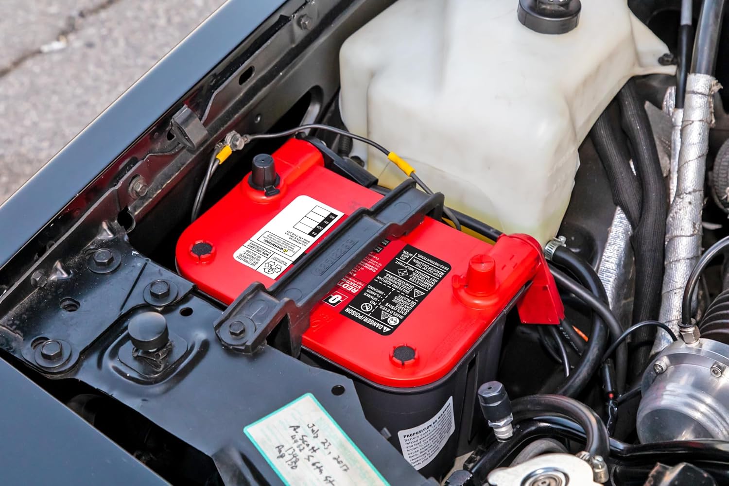 OPTIMA Batteries High Performance 34/78 RedTop Sealed AGM Car, Truck, and SUV Starting Battery, 800 CCA, Dual SAE and GM Terminals, Maintenance Free, Versitile Mounting OPTIMA Batteries High Performance 34/78 RedTop Sealed AGM Car, Truck, and SUV Starting Battery, 800 CCA, Dual SAE and GM Terminals, Maintenance Free, Versitile Mounting